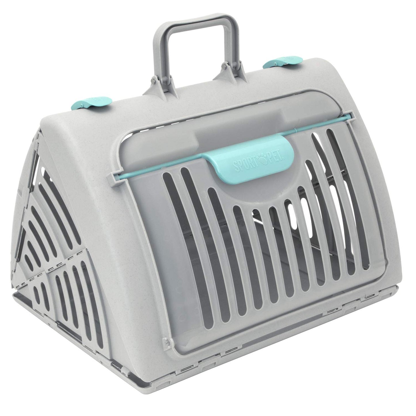 SportPet Designs Sport Pet Foldable Travel Cat Carrier with A Waterproof Bed.