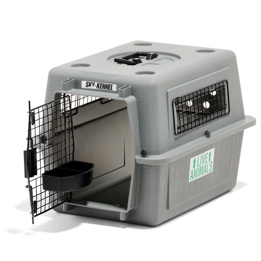 Petmate Sky Kennel - IATA Compliant Dog Crate for Pets Up to 15 Pounds.