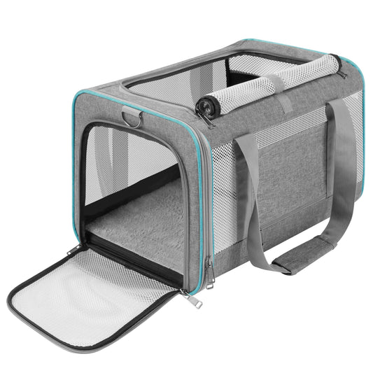 GAPZER Pet Carrier for Large Cats 20 lbs.